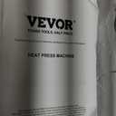 VEVOR 5 in 1 Heat Press Machine 12x15 Inch, 360 Swing Away Shirt Press Machine - Digital Professional Heat Transfer Tshirt Press Machine, Sublimation Heat Press for T Shirts Hat Cap Mug Plate