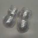 Kingrol 20 Pack 4Inch Clear Plastic Fillable Ornaments Ball, for Christmas, Wedding, Party, Home Decor