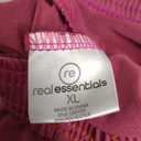 Real Essentials 3 Pack: Womens Dry-Fit Active Athletic Joggers Yoga Lounge Pants - Drawstring XL