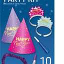 Amscan Shooting Stars New Year's Party Kit, 25 pc