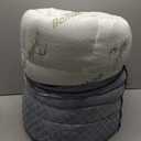 Ultra Soft King Size Mattress Topper - Viscose Made from Bamboo Pillow Top Mattress Pad for Back Pain Relief - Naturally Cooling for Hot Sleepers, Green