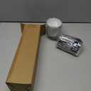 YOIYINI St. Patrick's Day 50Pcs Mini Aluminum Foil Cupcake Baking Cups, 5oz Cake Pans Disposable, Mini Loaf Pans with Lids, Disposable Ramekins, Tin Cups Containers for Cupcake, Pudding, Muffin (50, Green)