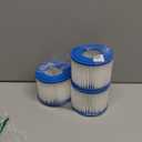 KGC Type VI Hot Tub Spa Filters Compatible with Coleman Saluspa 90352E 58323E 90427E, Lay-Z-Spa Hot Tub Filter Cartridge, Inflatable Hot Tub Filters Replacements (4 Pack)