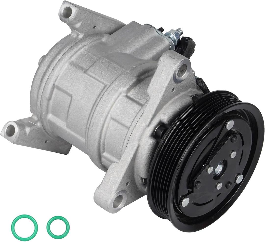 Air Conditioner AC Compressor with Clutch for Dodge Caravan/Grand Caravan 2001-2007 3.3L 3.8L,for Chrysler Town & Country 2001-2007 3.3L 3.8L,for Plymouth Voyager/Grand Voyager 2000 3.3L