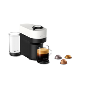 Nespresso Vertuo Pop+ Coffee and Espresso Maker by Breville, Coconut White