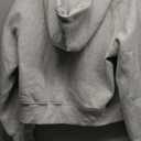 AUTOMET Womens Hoodies Fleece Fall Fashion Outfits Workout Sweatshirts Y2k Winter Zip Up Jackets Oversized Tops Clothes 2025 (Small, Grey)