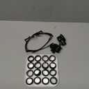 Head Mount Magnifying Glass with LED Light, Jewelers Loupe Magnifier with 8 Interchangeable Lens 2.5X/4X/6X/8X/10X/15X/ 20X/25X for Close Work/Electronics/Eyelash/Crafts/Jewelry/Repair