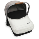 Little Unicorn Winter Car Seat Cover | Premium Insulated Fabric | Universal Fit & Easy to Install | Travel Bag Included (Pearl)