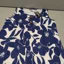MOLERANI Summer Dress for Seniors Mini Dress Sleeveless Casual Tank Dress Floral Print A-Line Beach Vacation Women's Button Front Sun Dress 2026,WT NV B Flower,M