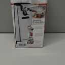 Hamilton Beach Extra-Tall Electric Automatic Can Opener with Easy-Clean Detachable Cutting Lever, Cord Storage, Knife Sharpener, Brushed Stainless Steel (76700)