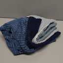 MIULEE Summer Throw Pillow Covers 18x18 Inch Set of 4 Western Neutral Decorative Cushion Covers Soft Boho Farmhouse Modern Coastal Spring Decor for Couch Bed Sofa Living Room Dark Blue Navy Series