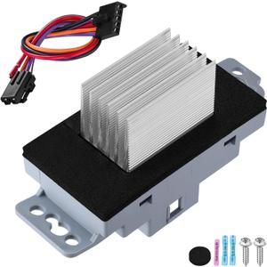 BDFHYK 973-508 HVAC Blower Motor Resistor Compatible with Lacrosse Escalade Avalanche Silverado Suburban Tahoe Envoy Sierra Yukon Blower Control Module Replacement for 1581773