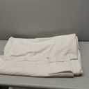 RYB HOME Super Soft Velvet Curtains for Living Room - Energy Saving Curtain Panels Soft Luxury Privacy Window Covering for Studio Home Theatre, Cream White, W52 x L108 inches, 2 Panels