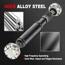936-106 Rear Drive Shaft Prop Shaft Driveshaft 4WD Assembly Compatible with Wrangler 2007 2008 2009 2010 2011 3.8L, 2 Door, Fit 0 to 3 inch Lift, Replace 68022107AA 4568022107AB
