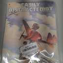 Airplane Vintage Metal Tin Sign Easily Distracted By Dogs And Airplane Funny Poster Military Enthusiasts Club Living Room Bathroom Kitchen Home Art Wall Decor Plaque