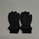 kimmyku Waterproof Snow Ski Driving Winter Gloves for Toddler Children Kids boy Girls Black Color 3-4-5-6-7-8 Years