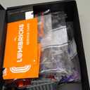 Lumibricks Cyberpunk Future-Bus Lighting-Building-Bricks Set - Cyberpunk City Future Vehicle Collection LED Light 2in1 Car Model Display Set 605 Pcs for Adults and Sci-fi Lovers