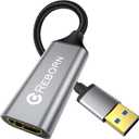 Reborn USB to HDMI Adapter, 1080P@60Hz USB 3.0 Male to HDMI Female Multi-Display Cable Converter Suitable for MacOS Windows 7/8/10/11