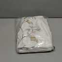 Oubonun Cotton Linen Rectangular Tablecloth - Wrinkle Resistant & Waterproof - Machine Washable Table Cloth with Tassels for Kitchen & Dining, 55''x70'', 4-6 Seats (Beige, Coffee Leaf)