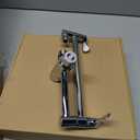 Veken 10" Luxurious All Metal Rain Shower Head with Handheld, High Pressure Rainfall Shower Heads wih Extension Arm, Wide Dual Showerhead with Spray Combo, Bathroom Accessories, Chrome, Silver