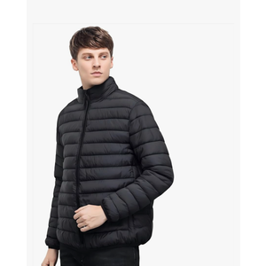 Ultra-Lightweight Men's Down Jacket with Built-in U-Shaped Pillow - Premium Stitching, Warm & Comfortable for Outdoor, XXL