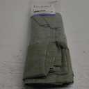 Lecloud Leia 72 Inch Sheer Curtains Sage Green Panels Set of 2, Double Rod Pocket Window Living Room Curtain with Leaves, Light Reducing Jacquard Texture Voile Drapes for Bedroom Bathroom, 38W x 72L (38"W x 72"L (Pack of 2), Sage Green)