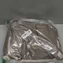 mommore Diaper Bag Backpack Unisex Baby Bag Large Diaper Bag with Changing Pad, Insulated Pockets, Stroller Buckles, Durable Travel Backpack with Luggage Strap (Beige+brown)