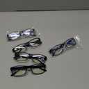 NORPERWIS Reading Glasses 5 Pairs Quality Readers Spring Hinge Glasses for Reading for Men and Women (5BLACK, 0.00)