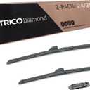 TRICO Diamond (25-2420) 24 Inch & 20 inch pack of 2 High Performance Automotive Replacement Windshield Wiper Blades For My Car Super Premium All Weather Beam Blade for Select Vehicle Models