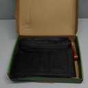 Upgraded Magnetic Screen Door Mesh, Full Strip Magnets, Heavy Duty Fiberglass Mesh, Door Screen Magnetic Closure for Single Door Size 32 x 80 Inch, Screen Door Size 35 x 82 Inch Black