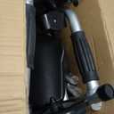 Narrow Walker Folding Upright Walker - with Removable Armrests, 450LBS Heavy Duty, Width & Height Adjustable Narrow Walkers for Seniors, Disabled, Bariatric (Large Standard)