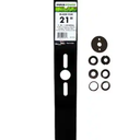 Maxpower 331951B Universal 3-N-1 Blade for 21 in. Cut Mower, black
