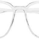 GUDVUE Blue Light Glasses For Woman, Computer Reading/Gaming/Phones Glasses, Anti Glare/UV400/Eye Strain, Cat Eye (Clear Pro)