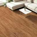 Art3d Click-Lock Wood Look SPC Floor Planks, 24 x 6 Inch, 24-Pack, Teak | Premium Vinyl, Waterproof, Interlocking, Wood Textured, Fade Resistant, Tool-Free, Ideal for Bedroom, Living Room, Kitchen