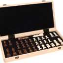 Wooden Chess, Magnetic Foldable Chessboard with 2 Extra Queen Pieces, Chess Sets for Adults