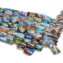 3 x National Park Stickers  75-Piece Waterproof Vinyl Decals for Park Passport Books, Water Bottles & Scrapbooks  National Parks Sticker Set & Gift for Travelers