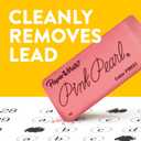 Paper Mate Pink Pearl Erasers, Medium, 24 Count - Back to School, Classroom, Teacher Supplies