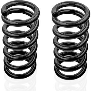 Heavy Duty 3" Front Coil Springs Lowering Kit for 1999-2006 Silverado 1500/Sierra 1500 Truck Drop Kit, Front Coils Kit, Black