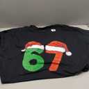 Six Seven Christmas 6 7 Meme Funny Christmas T-Shirt, Small