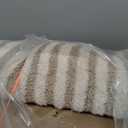 MIXJOY Dog Bed Medium Size Dog, Washable Medium Dogs Bed with Removable Cover, Soft Rectangle Doggy Ded Fluffy Plush Faux Fur Pet Bed with Anti-Slip Bottom, 30"x24"x8", Beige