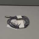 LISEN USB C to Lightning Cable, Chubby 240W 4 in 1 Charging Cable 6.6FT, USB A/C to C/Lightning with Light iPhone Charger for iPhone 17 16 15 14 Pro Max/M5 MacBook Air Pro/iPad/Samsung S25/Switch/PS5 (Grey)