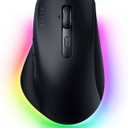 Razer Pro Click V2 Wireless Mouse: Right-Handed Ergonomic Design with Thumb Rest - AI Prompt - Long Battery Life - Multi Device Connectivity via 2.4GHz, Bluetooth, or USB C Wired Mode - Chroma RGB