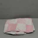 GRANNY SAYS Checkered Pink Bathroom Rugs Decor, 24" x 16", Fluffy Rug, Absorbent Microfiber Ultra Soft Bath Mat Washable, Non-Slip Bath Mats for Bathroom, Cute Floor Mat for Tub, Shower, Bedroom