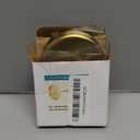 PRIMSOPH One Hole Overflow Faceplate Tub Drain Trim Kit Conversion Kit Assembly Universal Fine Coarse Thread Replacement Brushed Gold