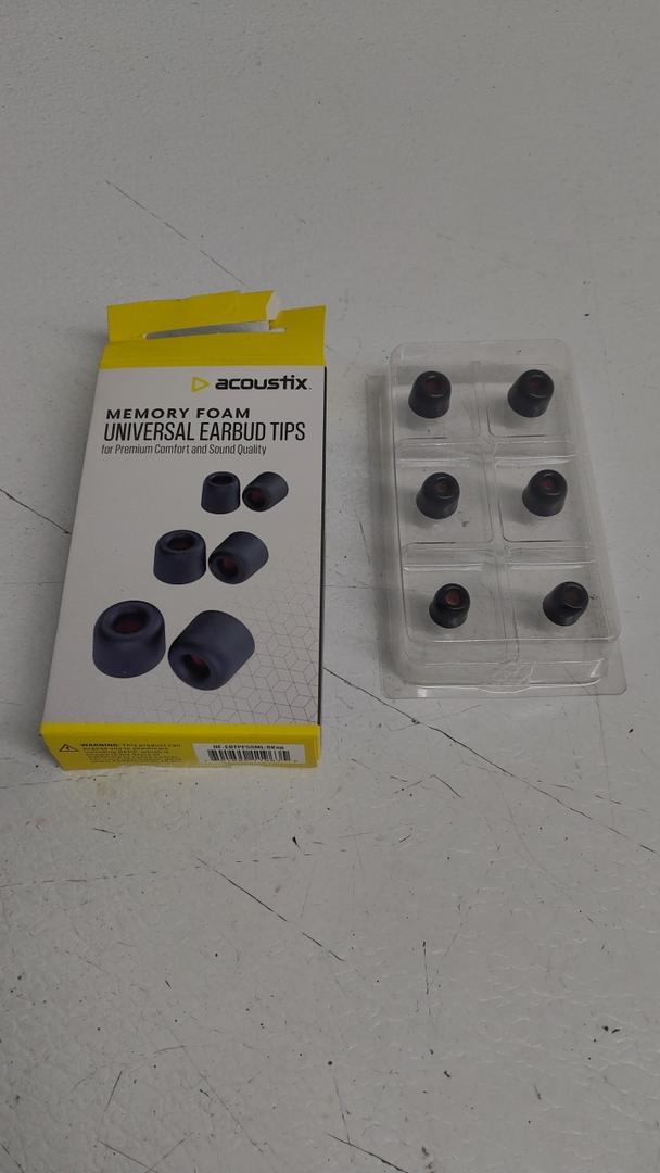 ACOUSTIX Memory foam UNIVERSAL EARBUD TIPS
