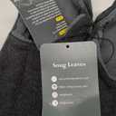 Snug Leaves Men's Faux Wool Slippers Comfy Warm Winter House Shoes with Elastic Gores (11-12, Dark Gray)