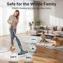 OLIXIS Steam Mop, All-in-One Scrubbing Steam Mops for Floor Cleaning with Rotating Pads, Floor Steamer with 2 LED Lights, 4 Cleaning Modes, Swivel Steering, 16.4 FT Cord, Safe for Hardwood and Tile