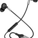 DUKABEL USB PC Earbuds, USB Gaming Earbuds with Mic for PC/PS4/PS5, Black Noise canceling Wired Headphones with Remote for Music, Video Calls, Broadcasting, Work<6.56FT>