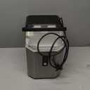 Nugget Ice Maker Countertop, 35Lbs/24H Stainless Steel Nugget Ice Maker Portable with Slef-Cleaning,with Ice Basket/Scoop for Home/Office/Bar