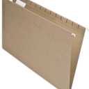 Pendaflex Earthwise 100% Recycled Hanging File Folders, 1/5 Cut, Legal Size, Natural, 25 per Box (76542)